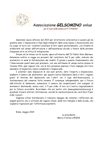 lettera gelsomino 2019
